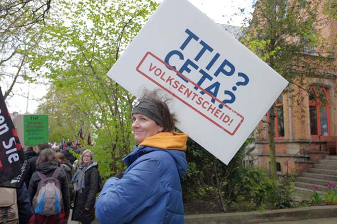 TTIP CETA Volksentscheid - Foto: Mehr Demokratie e.V.