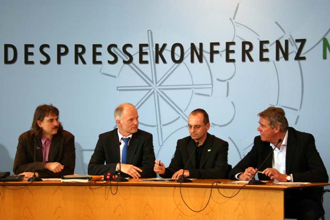 Pressekonferenz Klimaschutzgesetz - Foto: Birgit Königs
