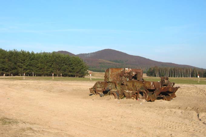 Kampfpanzer in der Senne - Foto: Ute Röder