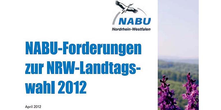 Forderungen zur NRW Landtagswahl 2012