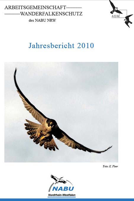 AG Wanderfalkenschutz Jahresbericht 2010