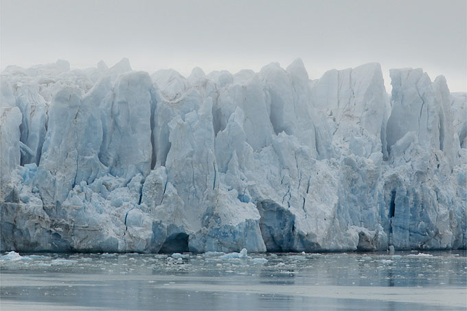 Gletscher auf Spitzbergen - Foto: NABU/Christoph Kasulke